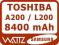 Toshiba A200 L200 L300 L500 - 8400 mAh - ZOBACZ !!