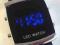 ZEGAREK DAMSKI JELLY LED WATCH CZARNY EXTRA