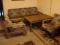 KOMPLET WYPOCZYNKOWY SOFA FOTELE ŁAWA
