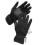 AMIGO Rękawiczki polarowe ciepłe czarne S