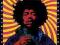Jimi Hendrix (Psychadelic) - plakat 100x140 cm