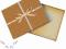 Opakowanie na komplet kart. OP-K004/K piaskowe