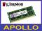 Kingston SODIMM DDR3 4GB 1333MHz CL9 PC3-10600 FV
