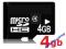 4gb KARTA Micro SD HC MICROSDHC 4 gb TF + ADAPTER