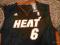Koszulka LeBron James NBA Heat replika NOWA