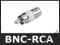 Przejście BNC Gniazdo -> CINCH (RCA) Wtyk