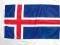 BANDERA BANDERKA Islandia - NOWA 30 x 50 cm !!!