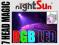 LT Night Sun 7 Head Magic efekt LED światło REVO 3