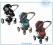 GRACO SYMBIO +FOLIA + ADAPTER 2 KOLORY RATY !!