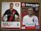 2 X FRIEDRICH BAYER 04 LEVERKUSEN + DJAKPA EINTRAC