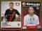 2 X SCHURRLE BAYER 04 LEVERKUSEN + BELLAID EINTRAC