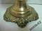 Stara sygnowana lampa naftowa - Mosiądz DEPOSE