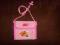 Śliczny różowy portfel na szyję Winx Club