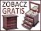 DREWNIANA szkatułka kuferek na biżuterie PROMOCJA
