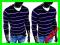 OD MILANO114 SWETER SEREK PASKI GRANAT wx099 - L