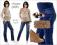Ciążowe spodnie DENIM JEANS roz. 36/S