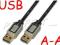 Kabel 5m USB 2.0 A-A AA M/M HQ Digitus zalewany fv