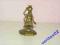 piękna figurka z mosiądzu kobieta miniatura UNIKAT