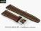 pasek do zegarka 23 mm SWATCH  IRONY 3.2 BRĄZOWY