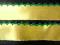Lamówka atłasowa - kroszetka, k.żółty P109-19,8m