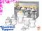 TOMMEE TIPPEE ZESTAW STARTOWY 4 BUTELKI 1 KUBEK +