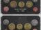 GRECJA - oryginalny zestaw monet 1990r.