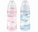 Butelka 300 ml BABY BLUE ROSE NUK 0% BPA silikon