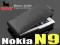 Nokia N9_LUKSUSOWY Futerał BlackBull + Folia N 9