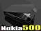 Nokia 500_LUKSUSOWY Futerał BlackBull + Folia N500