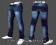 L3050 ~ 40 ~ GRANATOWE RURKI ~ SLIM FIT~ DARK BLUE