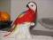 Porcelanowa Figura Ptak Papuga Steatyt Katowice