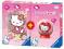 60 puzzle kuliste Hallo Kitty 2w1 + 100 el.