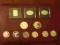 11 monet srebrnych-2010r STAN MENNICZY + GRATIS