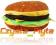 Hamburger Pluszowe Etui na 24CD prezent dla dzieci