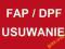 Usuwanie FAP DPF Filtr Cząstek Stałych HDI TDI