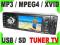 CANVA TV DIVX RMVB MP3 USB 4x70W 3,5cala CMS-303