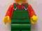 Figurka Pan w ogrodniczkach Ludzik LEGO nowe