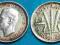 Australia Srebro 3 Pence 1942 S rok od 1zł i BCM