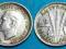 Australia Srebro 3 Pence 1943 rok od 1zł i BCM