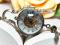 Zegarek Naszyjnik mechniczny kula steampunk retro