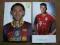 2 X MILITO FC BARCELONA + GOMEZ(NADRUK) BAYERN M.S