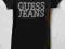 GUESS USA T-SHIRT CZARNY Z CEKINAMI _ S