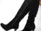 italy sexy black platforma zmysłowe kozaki 38 italy sexy black platforma zmysłowe kozaki 38