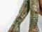 italy sexy ~ beige gepard cudo muszkieterki ~ 39