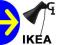 NAJTANIEJ IKEA LAGRA LAMPKA PUNKTOWA KINKIET LAMPA