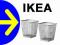 # IKEA DOKUMENT POJEMNIK NA OLOWKI DLUGOPISY KOSZ