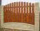 Przęsła drewniane,nowość,ogrodzenia Mazurek