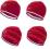 Czapka na zimę dwustronna Nike Cat ID Beanie red