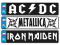 METALLICA ~ AC/DC ~ IRON MAIDEN ~ KISS ~ tablice!