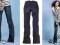 1EE758 FLASHLIGHTS ŚLICZNE JEANSOWE SPODNIE ROZ 21